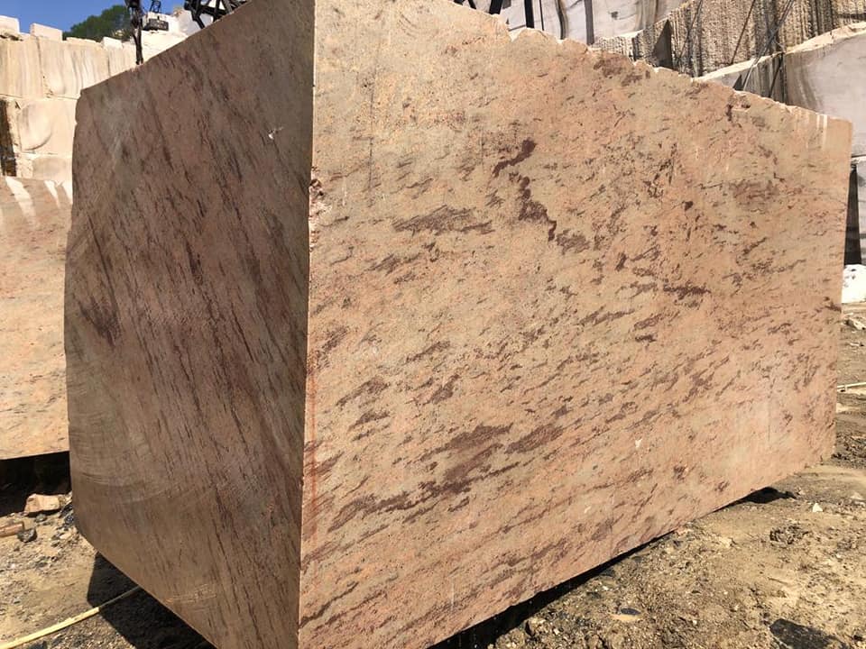 Shiva Gold Granite Blocks